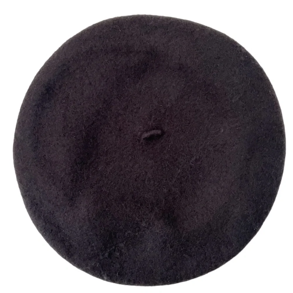 Wool Fleece French Style Beret – Classic & Cozy